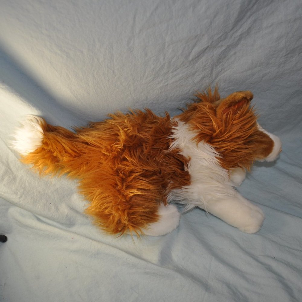 plush NWT Animal Alley collie dog stuffed animal vintage 2000 (w867) - Picture 8 of 12